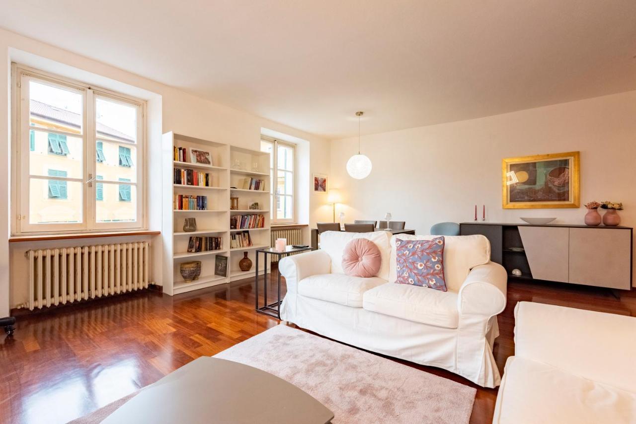 Cavour 9 Apartment 2B 2B 100Mq With Private Garage, In Center Of Rapallo, Wifi, Air Conditioned Exterior photo